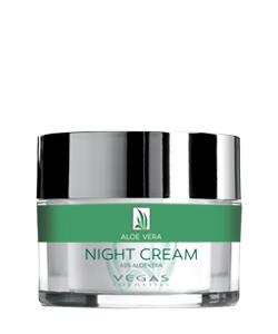 Crema de Noche Aloe Vera